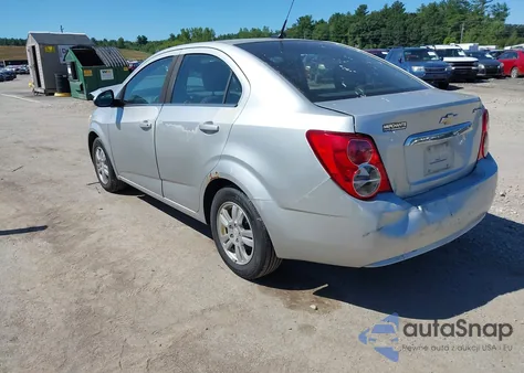 2013 Chevrolet Sonic Lt from USA, damaged, VIN 1G1JC5SH0D4191082